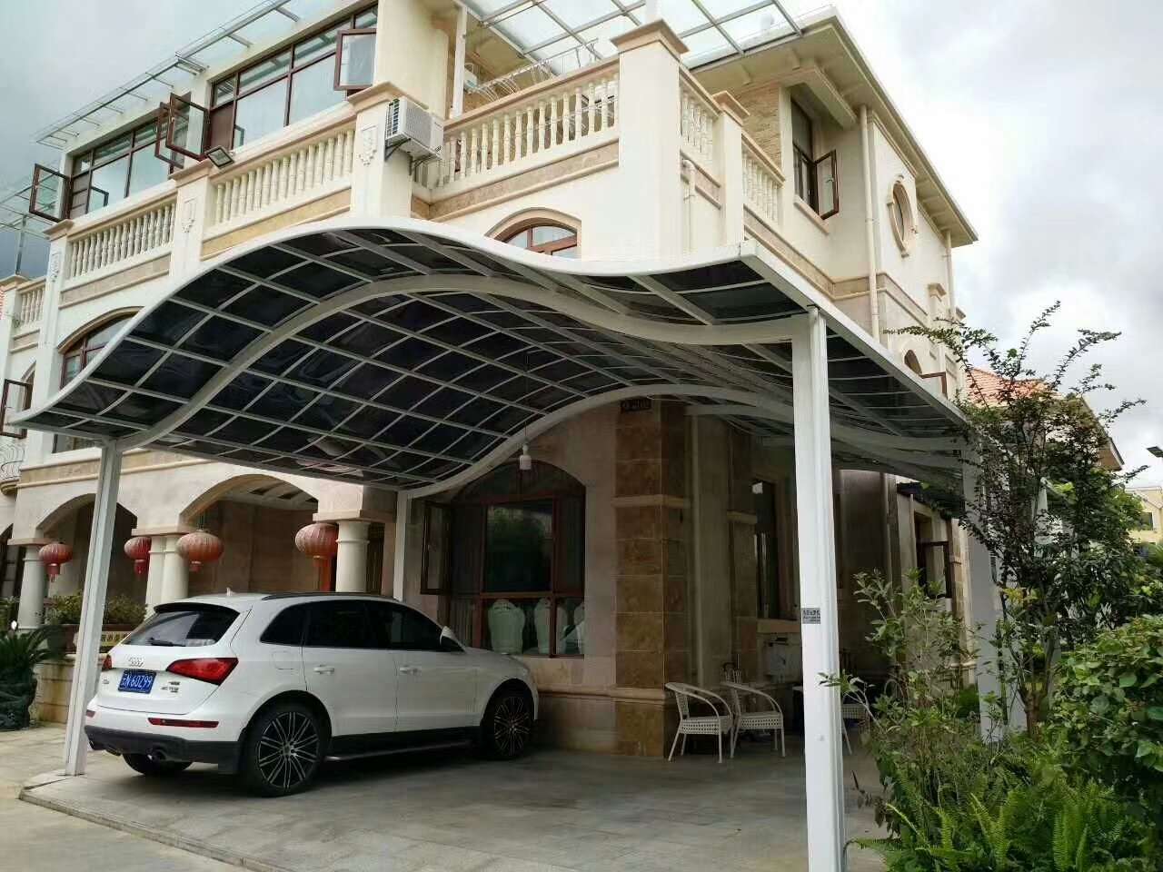 车棚怎么搭建即便宜又方便,搭建车棚样式