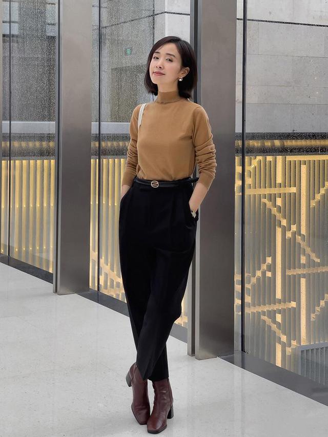 偏瘦的女人适合穿什么裤,胖女人春天穿什么样的裤显瘦