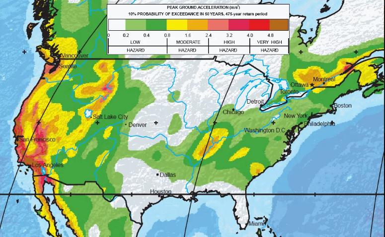 全球地震活跃带分布