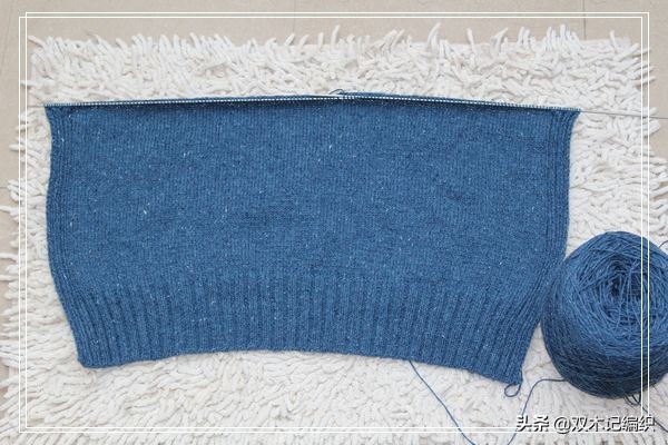 棒针编织宽松套衫,成人粗毛线套衫宽松编织视频