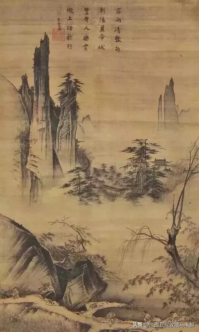 把名画放大10倍以上,把古画放大一百倍后西方人不笑了