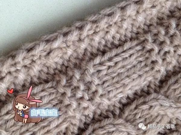 大牌围巾的编织教程简单又漂亮,儿童毛线围巾编织花样图解