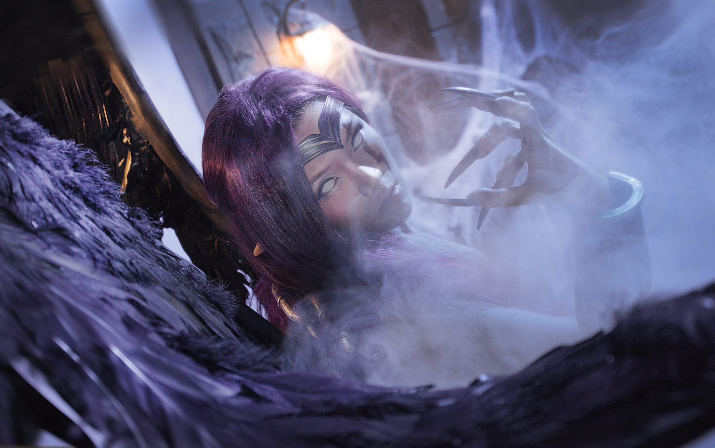 英雄联盟女团cos阿卡丽,英雄联盟kda女团出场展示