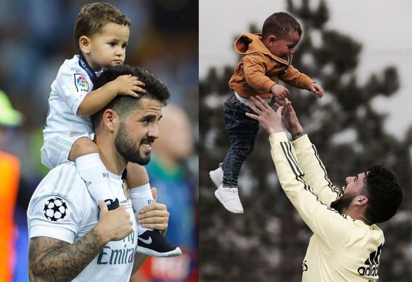 盘点足球巨星父爱如山的感人瞬间,足球球星场上的暖心时刻