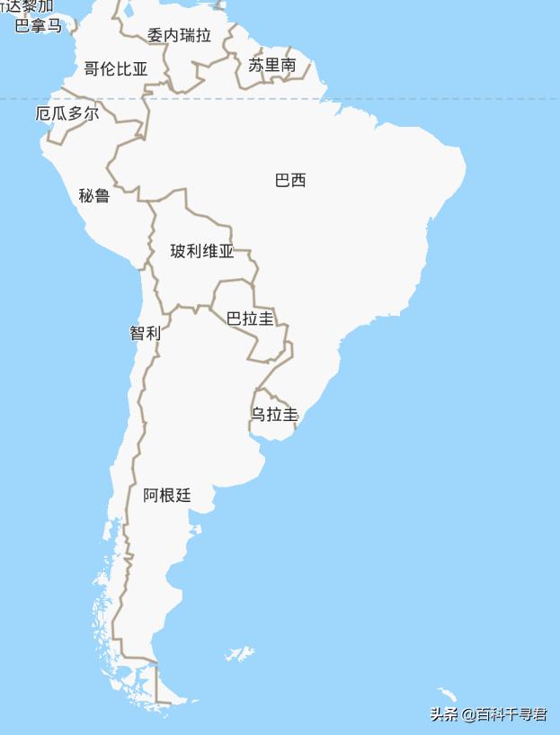 来看看全世界高收入国家的分布情况，非洲和南美洲也有