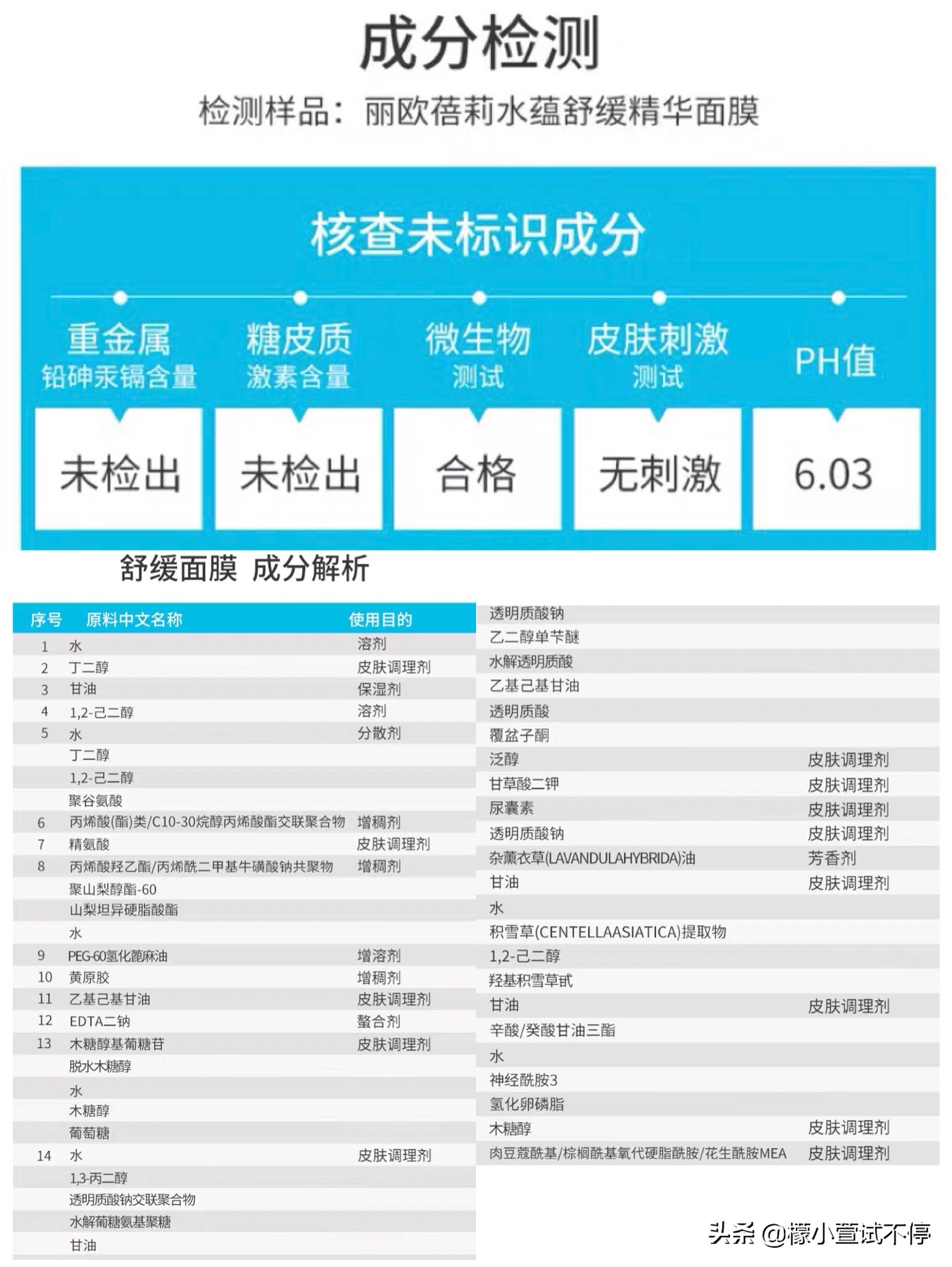 5.0口碑面膜,5元左右面膜测评