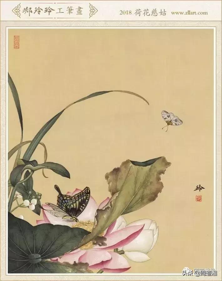 宋人工笔花鸟临摹步骤,工笔花鸟玉兰的画法