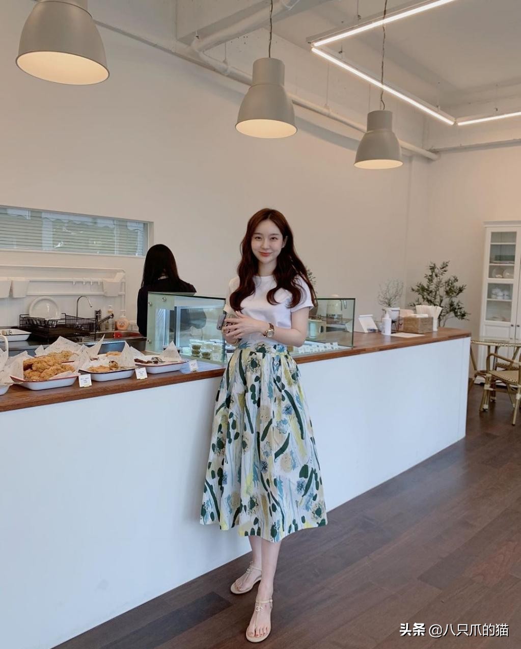 仙气雪纺装搭配图解,宽松冬季雪纺上衣搭配