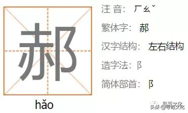 郝字姓氏的来源,姓氏郝的文化内涵