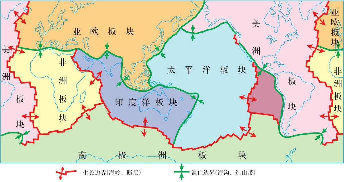 地理模拟试题讲解第八题气候类型,高中地理世界海洋表层洋流分布图