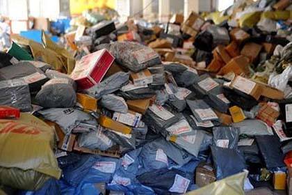 最新的包装垃圾处理数据,快递包装垃圾回收处理