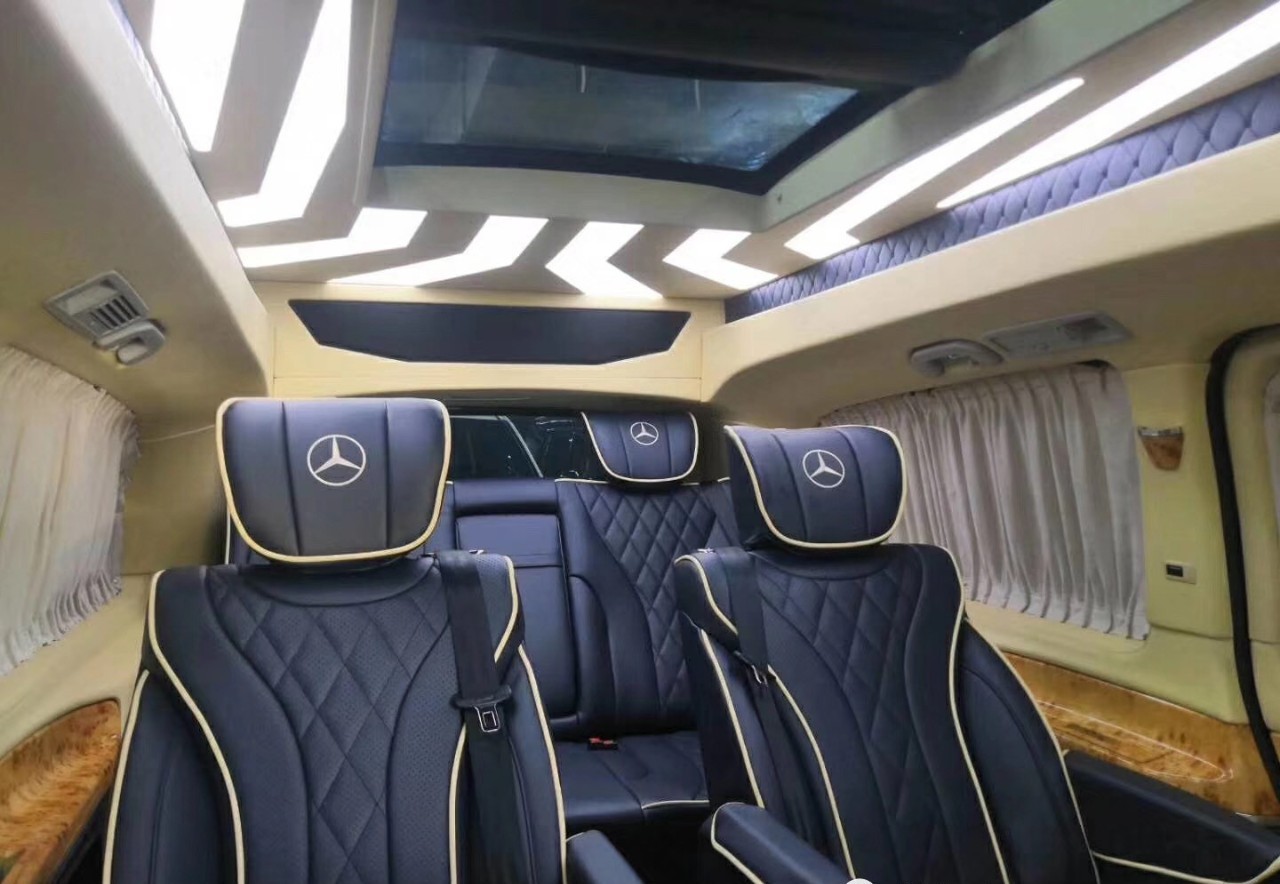 西南地区奔驰v250改装商务车,奔驰v260改装七座奢华mpv尊贵典范