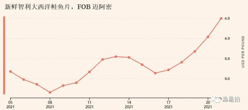 加拿大挪威智利鲑鱼,挪威三文鱼最新港口成交价格