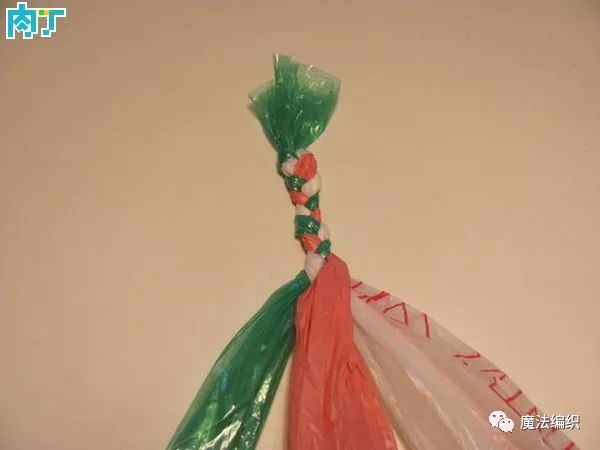 垃圾袋小篮子编织方法,塑料袋变废为宝手工制作篮子