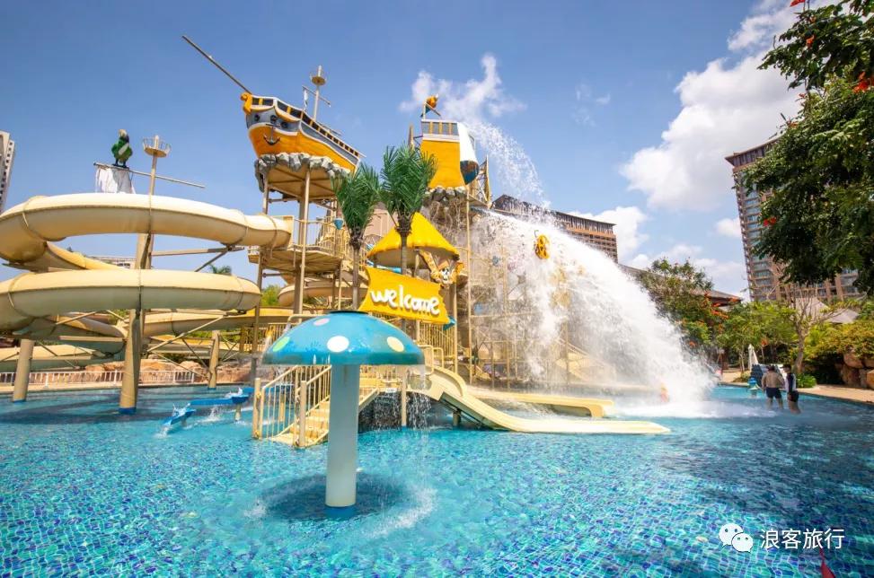 这里是集酒店、商场、餐饮、游乐园、探险王国一体的三亚度假酒店