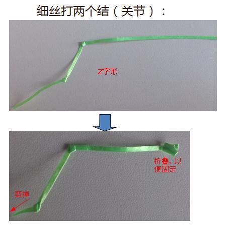 蚂蚱的编织过程图片,蚂蚱的制作方法
