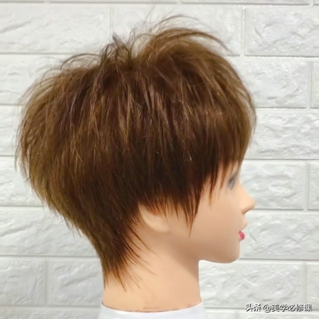 2020最火短发碎发3厘米自己打理,发型女士短发碎发