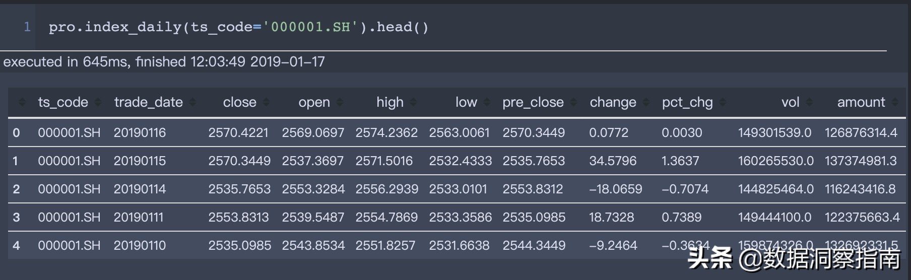 python股票量化交易从入门到实践,python获取股票实盘数据