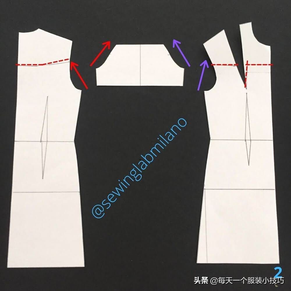 交叉v领连衣裙纸样,一字领紧身连衣裙