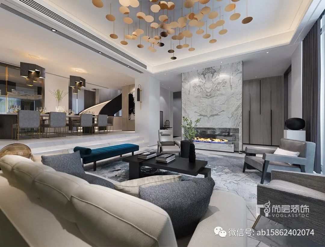 无锡天池湾别墅装修案例,逸林湾别墅装修效果图