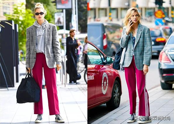 当“西服”邂逅了“匡威”，严肃的西服就会轻松驾驭，天作之合