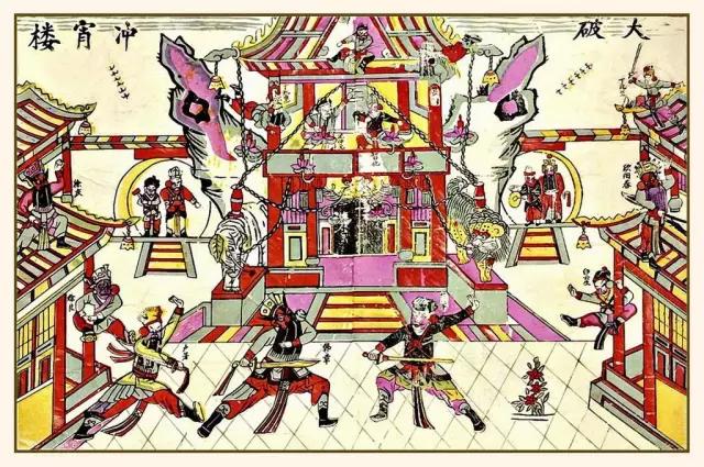 古画里除夕的传说与习俗，好看