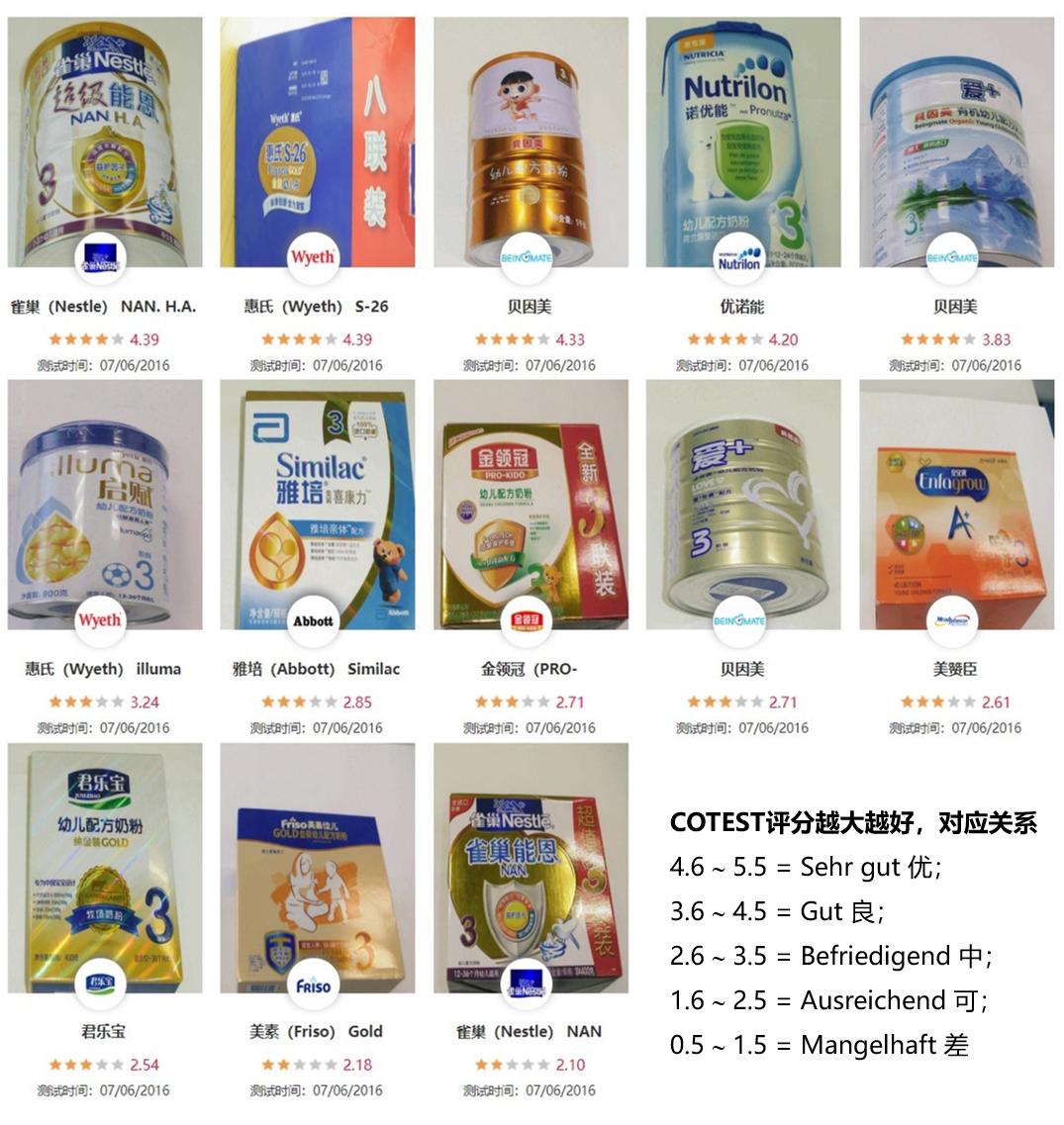 德国测评宝宝粥,德国最好的婴儿奶粉