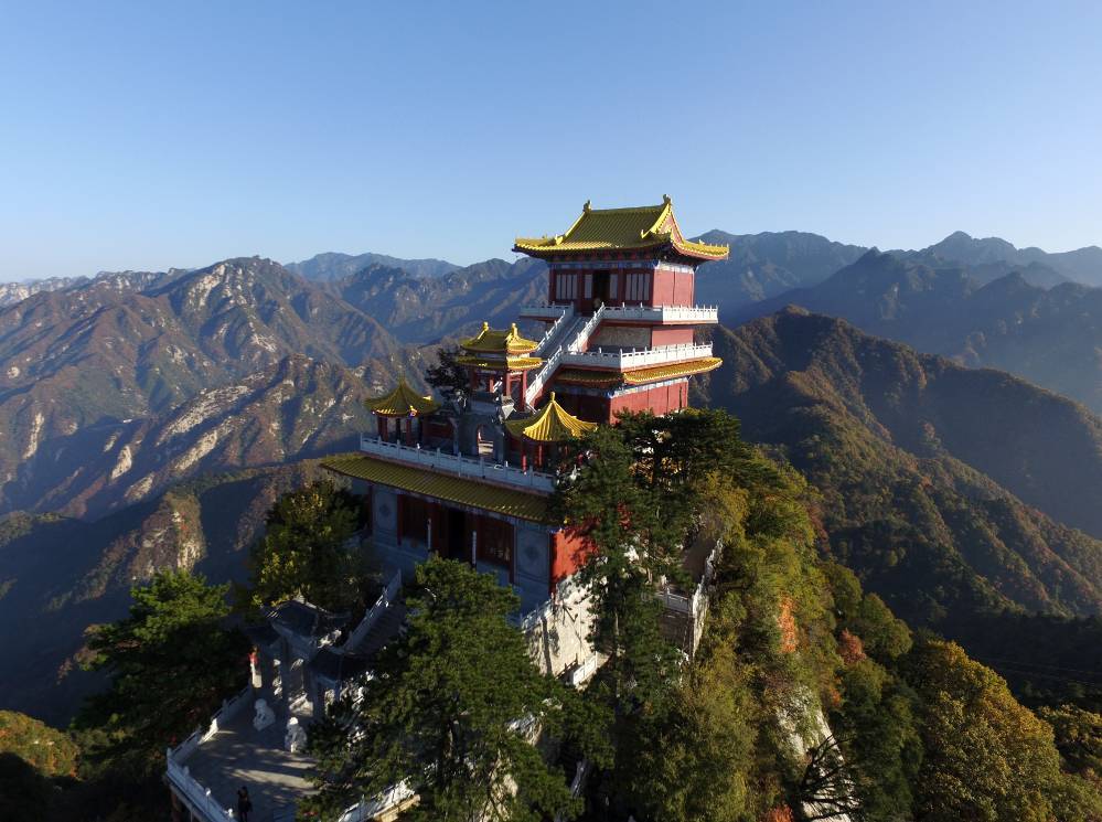 西安南五台风景区在哪里,西安南五台山景区