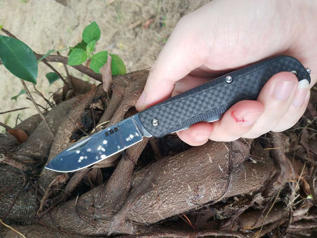 三刃木wa761开箱,三刃木wa761多功能军刀