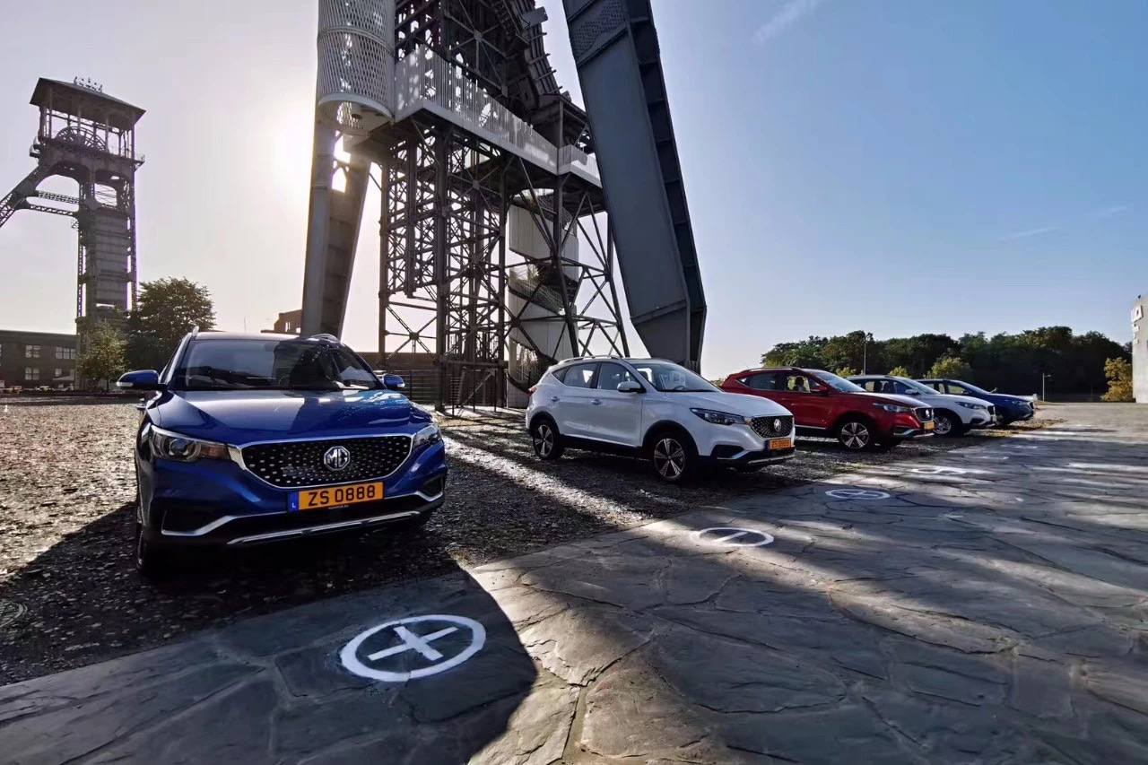 名爵出口英国,名爵出海上汽