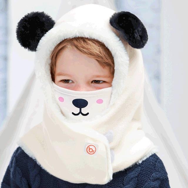 舒适柔软轻巧的宝宝冬季帽子推荐,韩国宝宝帽子1-3岁冬