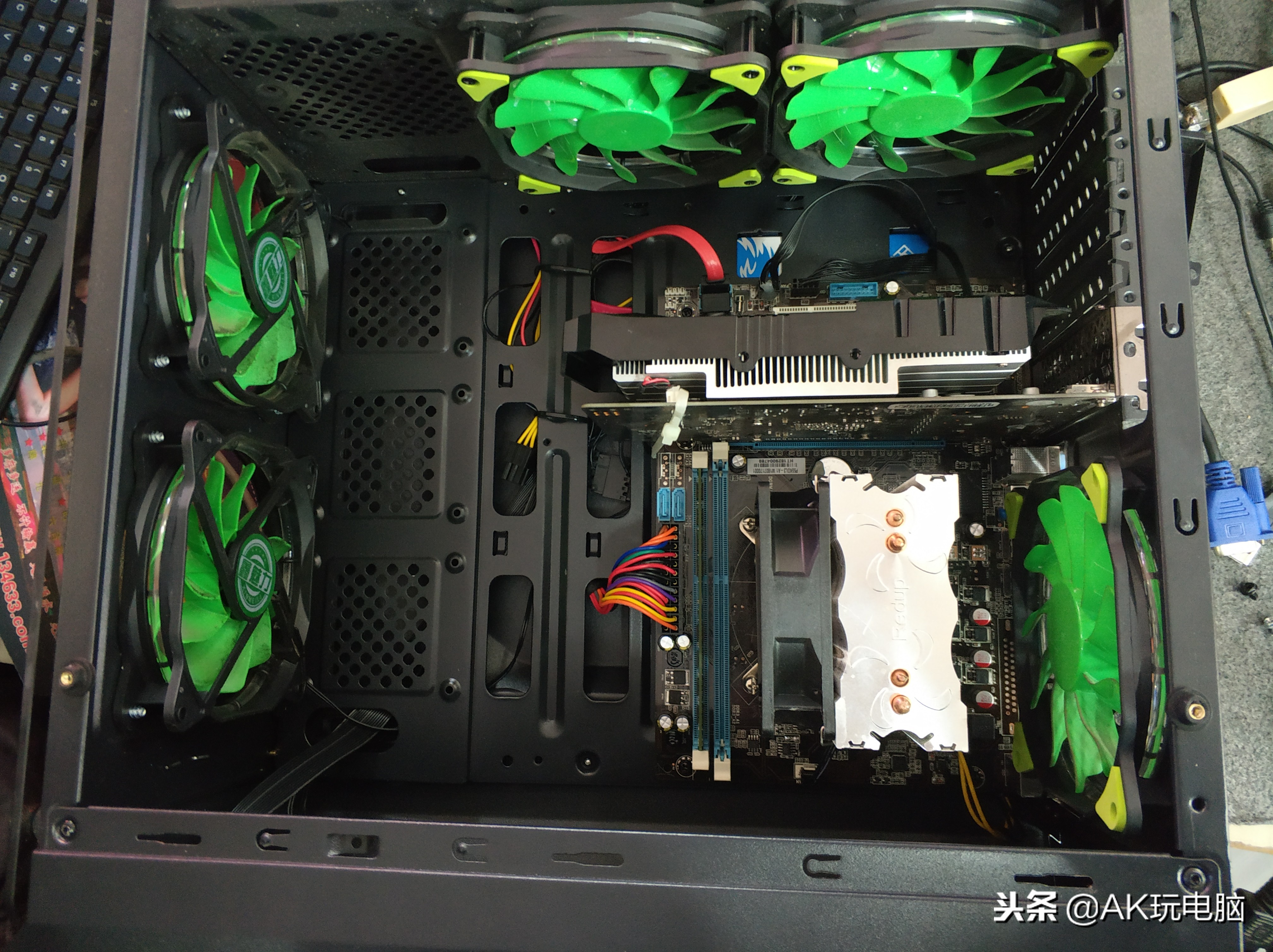 网购电脑翻车,女生组装电脑翻车现场