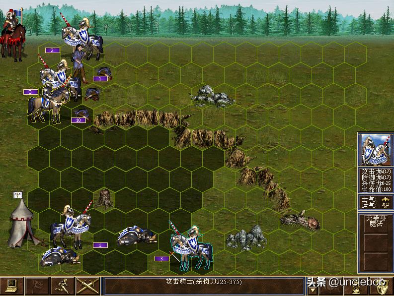 英雄无敌3打比蒙的图,英雄无敌3死亡阴影与深渊号角