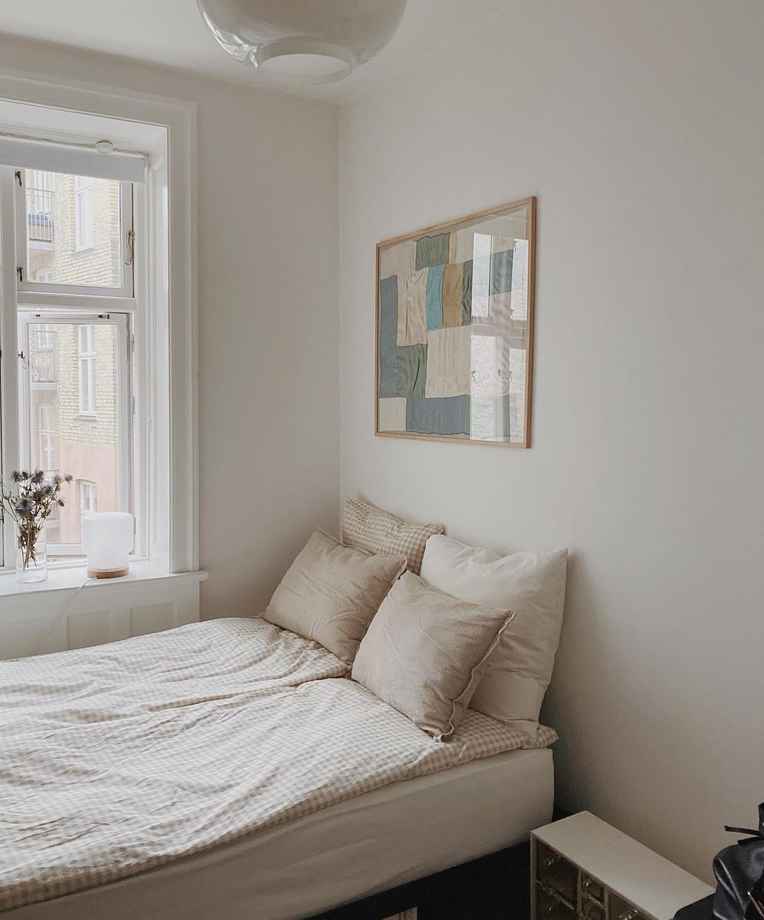 侘寂风极简卧室装饰画,天马行空装饰画