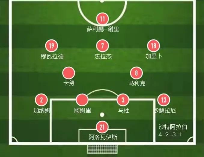 沙特队中国队整体实力,沙特队战况