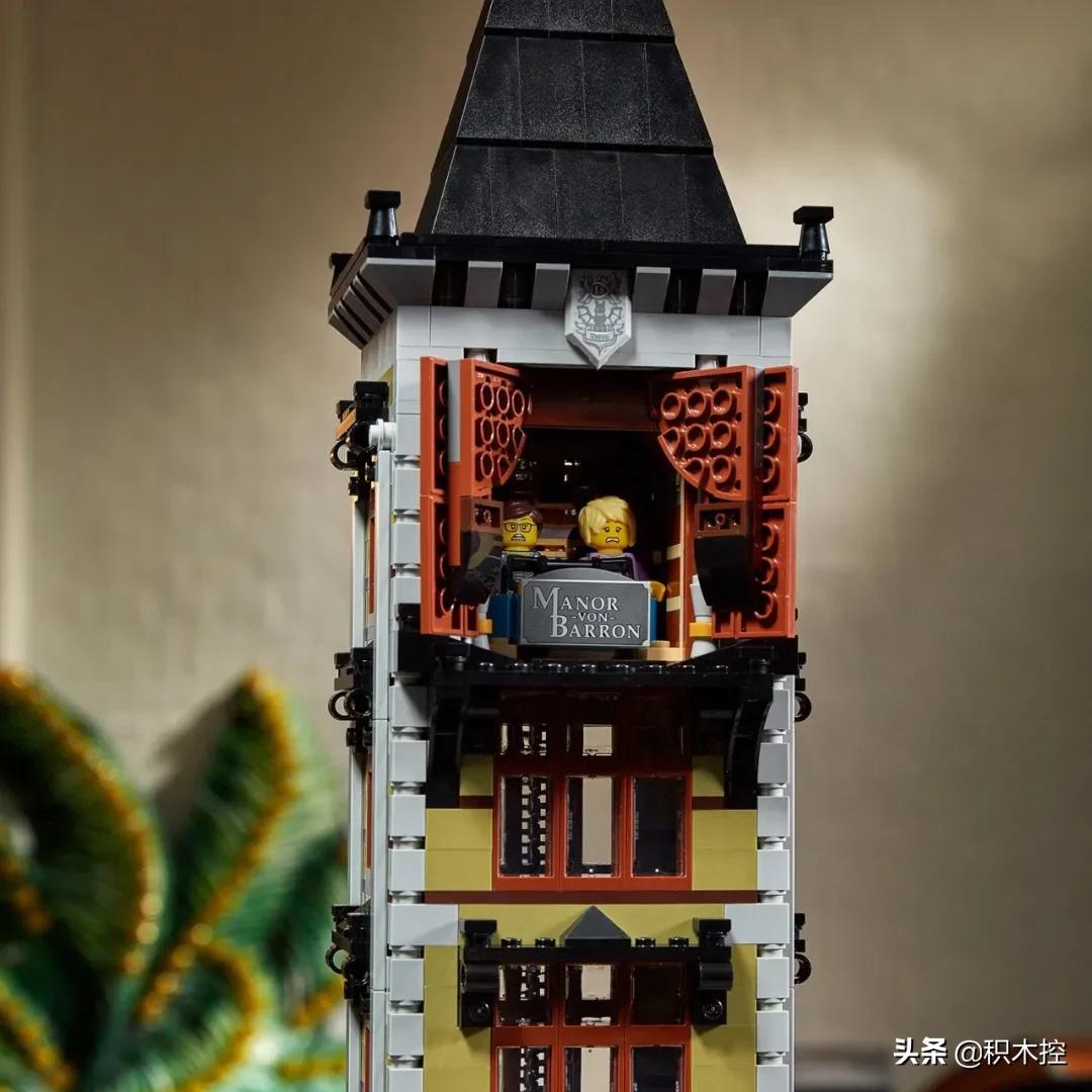 鬼屋乐高积木,幽灵秘境乐高游乐场
