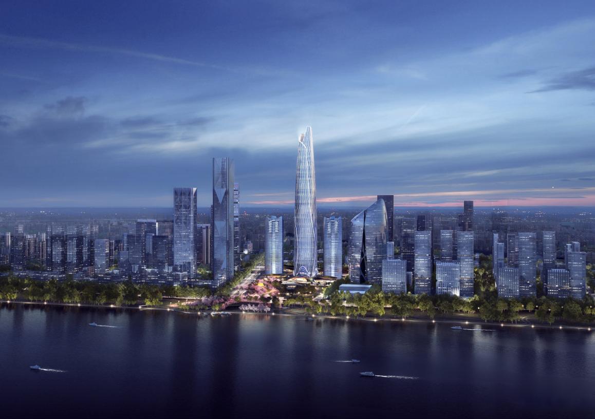 武汉400摩天高楼集合,武汉900米的高楼大厦