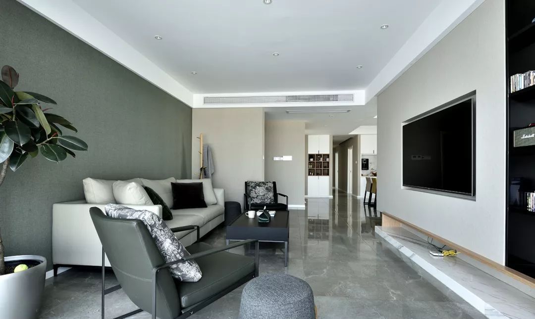 秦皇岛轻奢现代风格,秦皇岛城市人家170平米轻奢装修