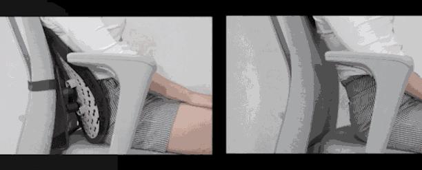 德国变态黑科技靠垫,两侧怀抱设计,分散体压,使脊椎不受压迫