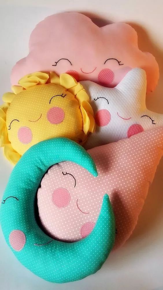 家里的玩偶、抱枕统统不用买，两块布就能缝，布艺手工附教程