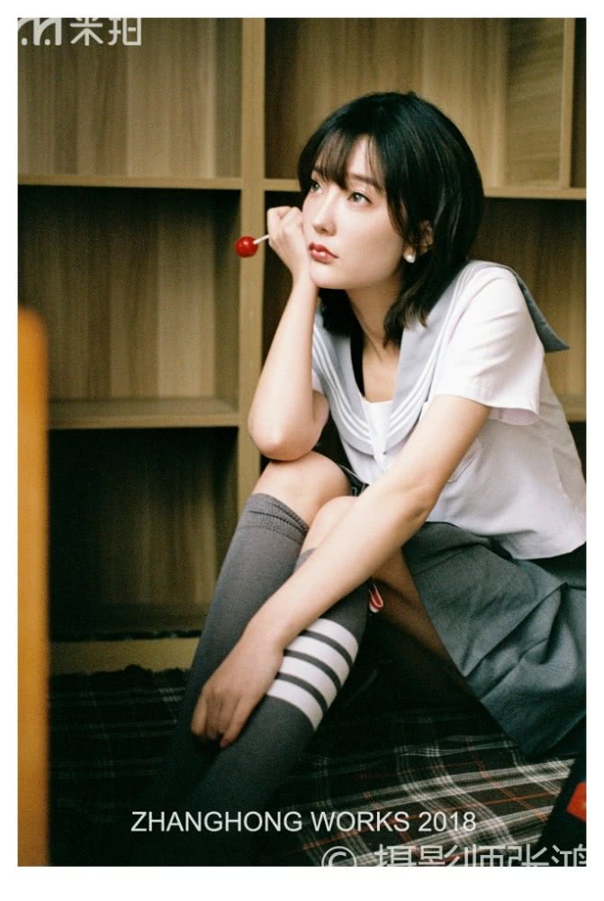 少女感jk制服图片,粉色jk制服写真