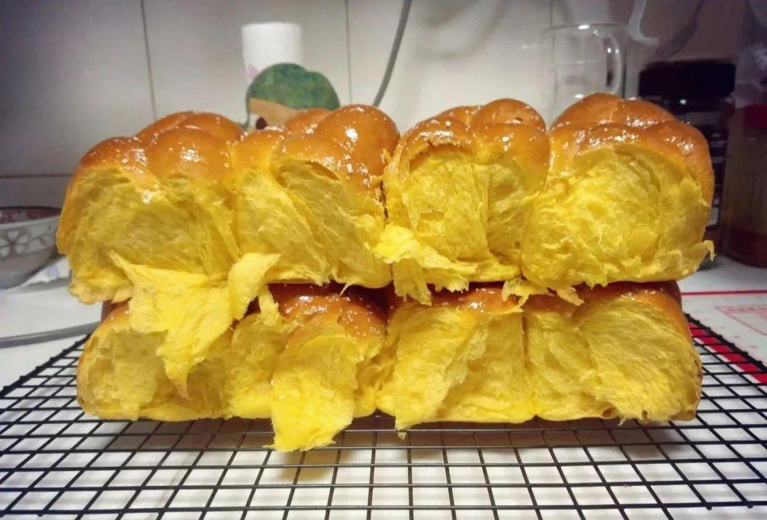 不含添加剂南瓜面包,不用烤箱的南瓜面包