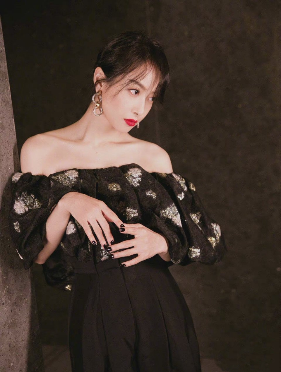 车晓最美的穿搭,车晓瘦