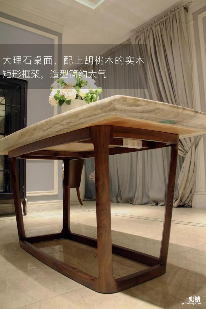 雪山灰大理石圆餐桌,佛山雪山蓝大理石圆餐桌