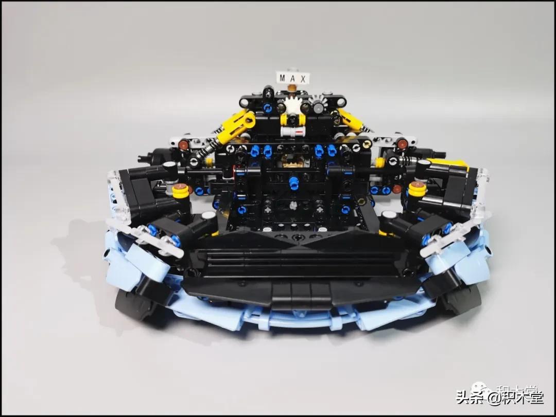 宇星模王13056拼装全过程,宇星模王积木开箱拼装过程