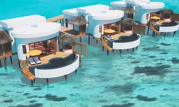 马尔代夫七星选岛全攻略,马尔代夫沙滩别墅出海游泳