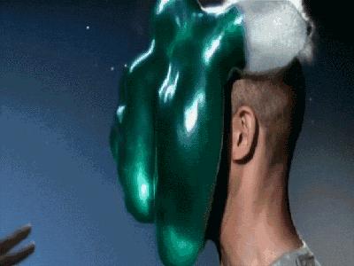 往气球里加水,往气球上涂什么会破