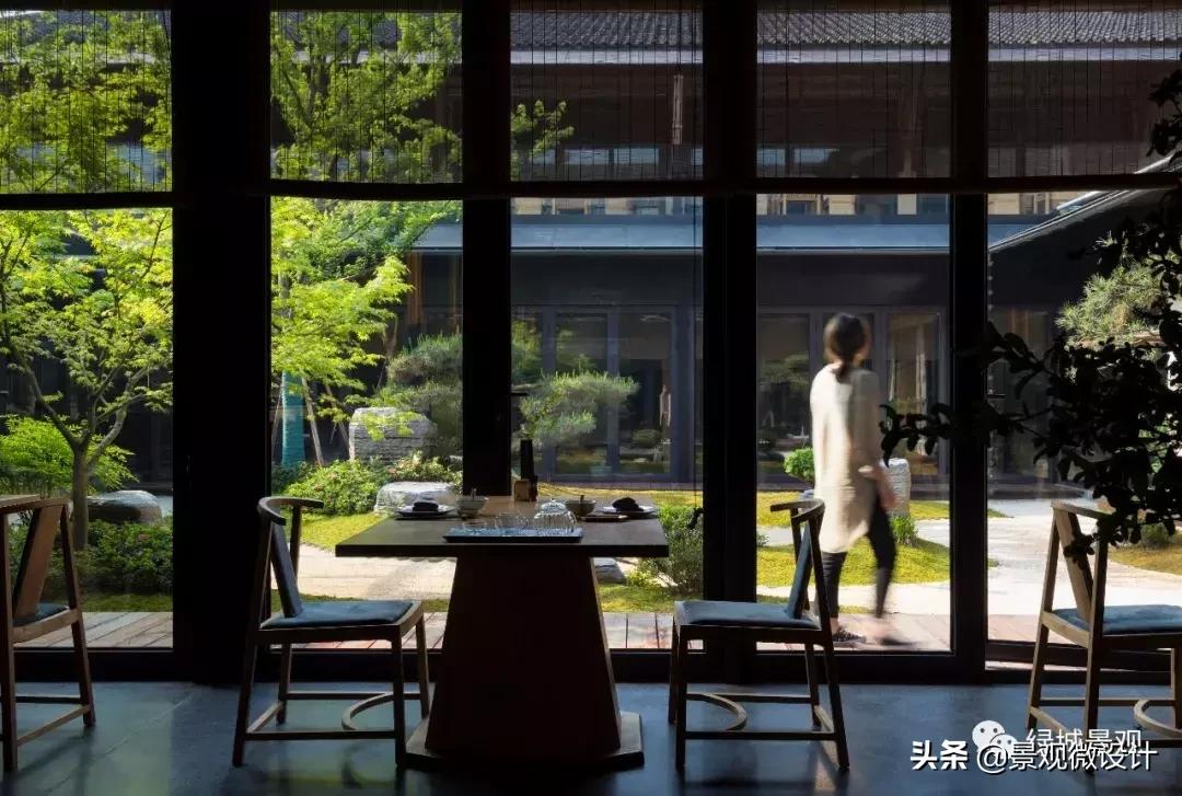 杭州日式禅意小庭院,西溪里禅意庭院效果图