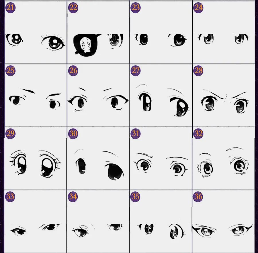 不会画眼睛怎么才能做出眼睛笔刷,绘画必备勾线笔刷