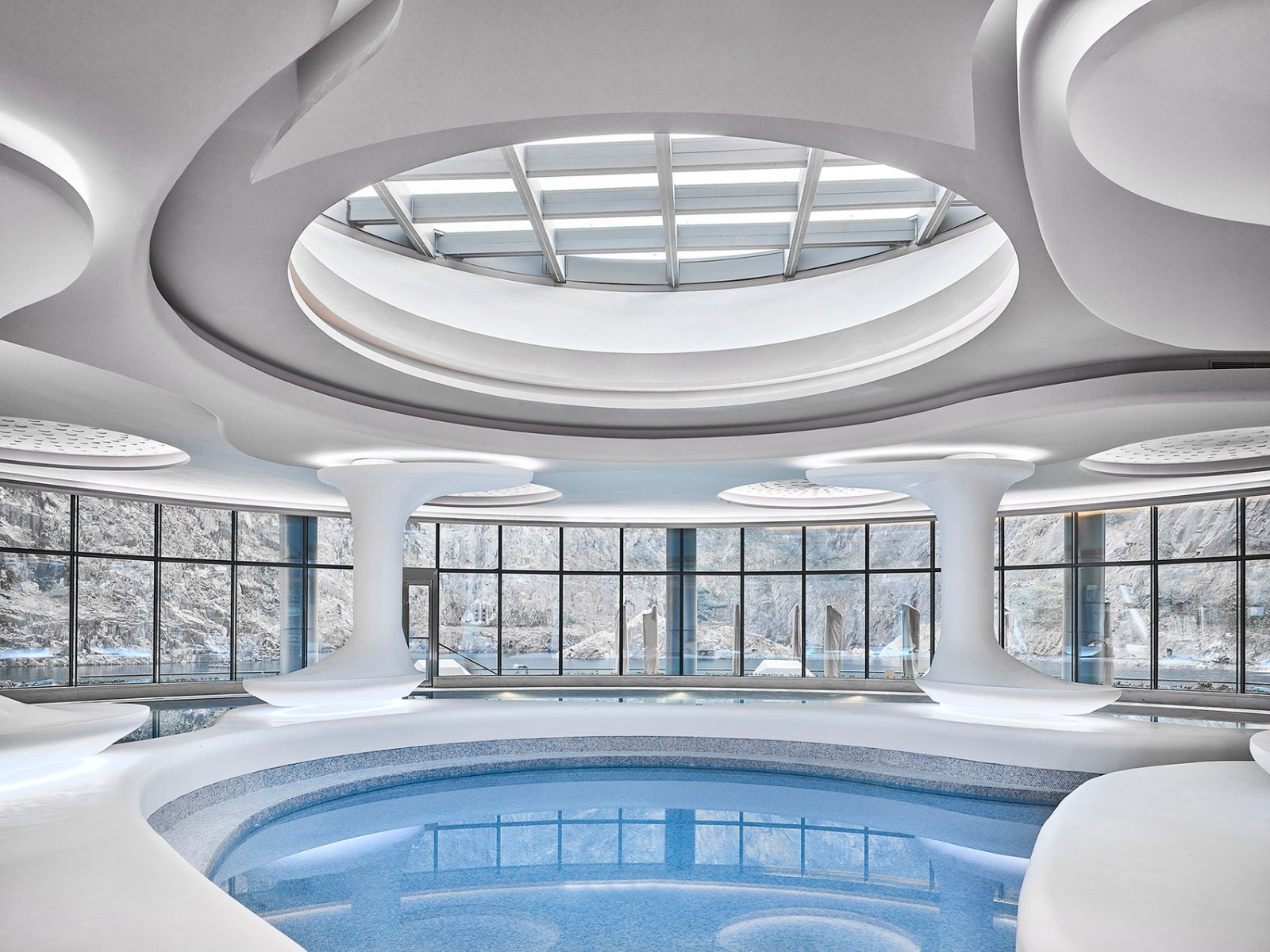 深坑矿意美学,上海世茂深坑洲际酒店|CCD香港郑中设计欧模网